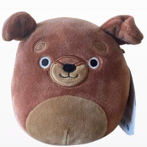 Squishmallow 7" Flaxy the dog NWT